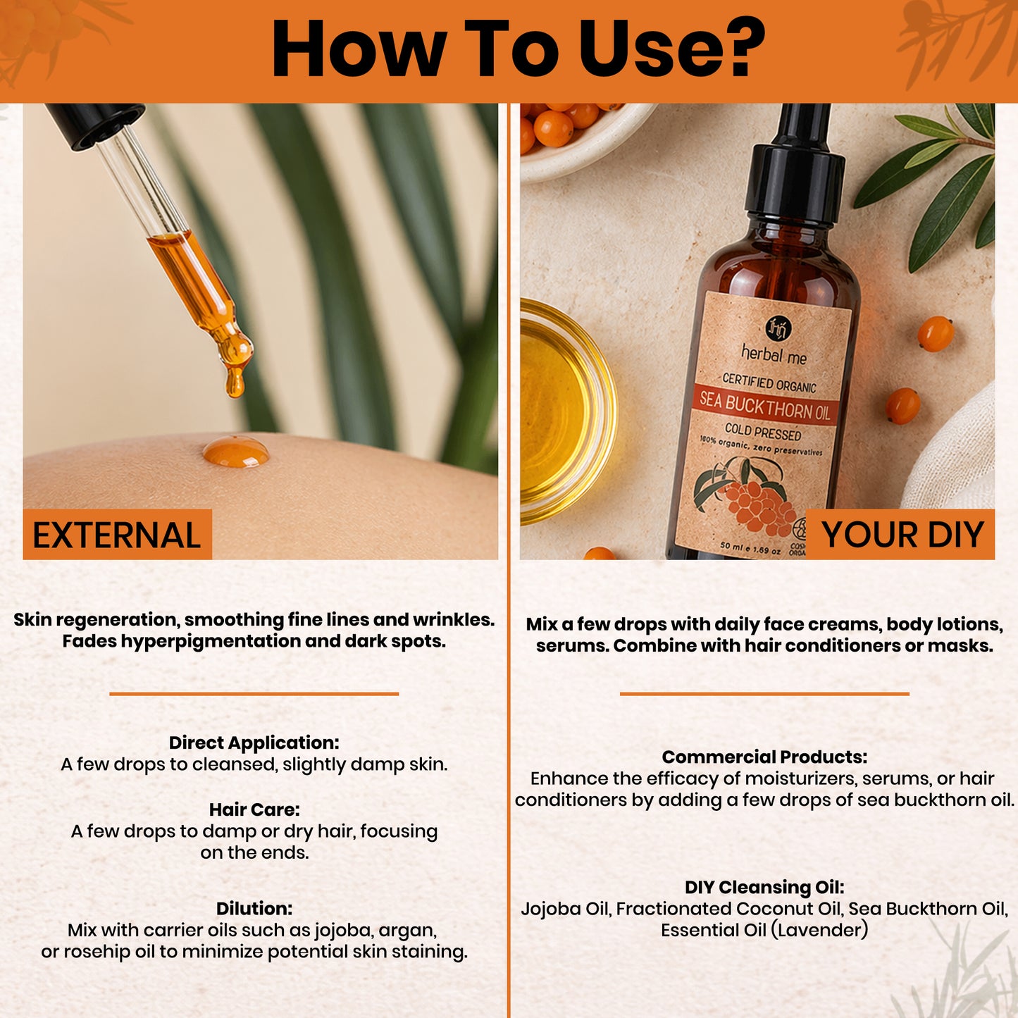 Organic Seabuckthorn Oil